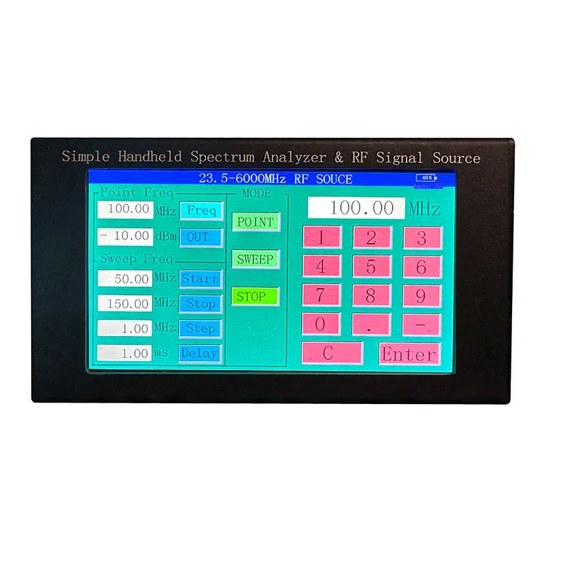 ZQ6 6G Simple Handheld Spectru - Signal Generator Spectrum Analyzer review and price