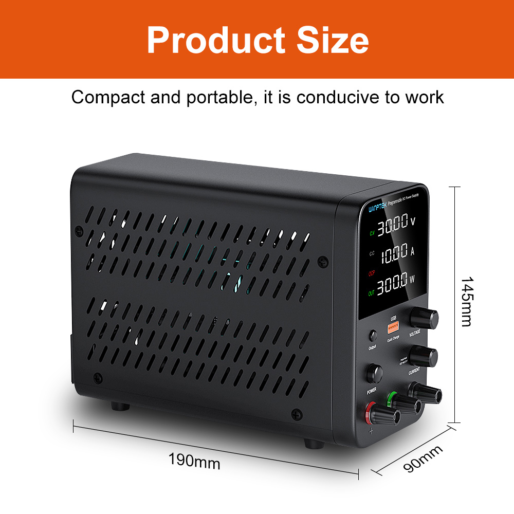 Wanptek Programmable DC Power  - Programmable Dc Power Supply 30V 10A review and price