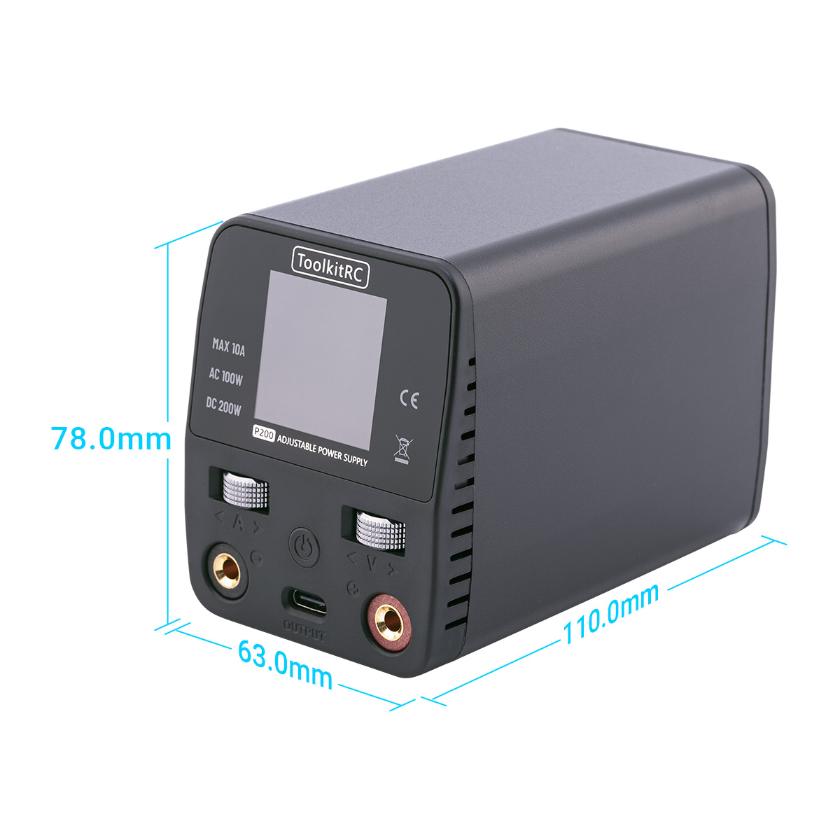ToolkitRC P200 V2 Power Supply - Programmable Dc Power Supply 30V 10A review and price