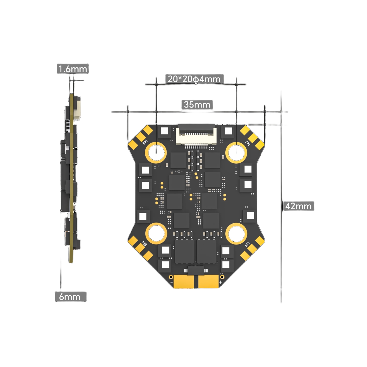 IFlight Borg Mini F7 Stack wit - Fpv Flight Controller F7 Stack 60A review and price