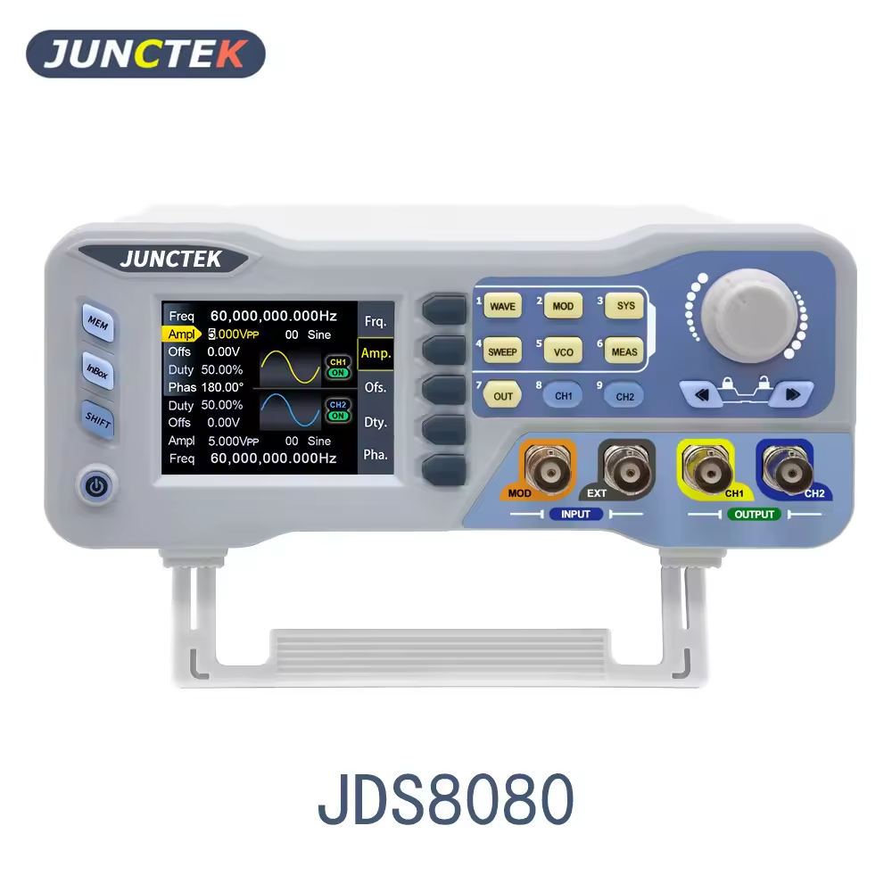 JDS8080 JUNCTEK 80MHz Dual Cha - Function Arbitrary Waveform Generator review and price