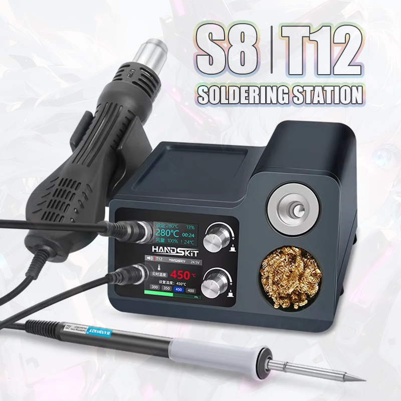 T12 Soldering Station With 858 - Hot Air Rework Station T12 review and price